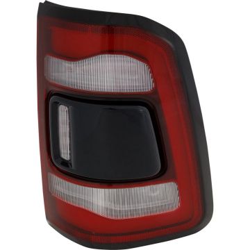 Tail Light Assembly Right LED w/o Blind Spot Detection Black Trim for Ram 1500 2019-2024