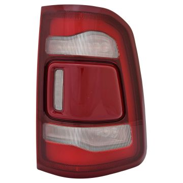 Tail Light Assembly Right LED w/o Blind Spot Detection Chrome Trim for Ram 1500 2019-2024