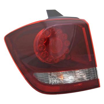Tail Light Assembly Left Outer LED w/Black Trim for Dodge Journey 2009-2020