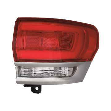 Tail Light Assembly Right Outer w/Platinum Insert for Jeep Grand Cherokee Grand Cherokee WK
