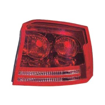 Tail Light Housing Right Includes Lens for Dodge Charger 2006-2008