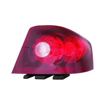 Tail Light Housing Right LED Includes Lens for Dodge Avenger 2011-2014