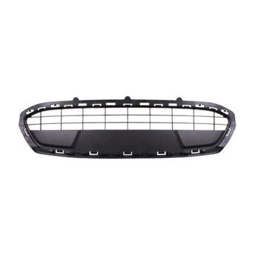 Bumper Cover Grille Front w/o Fuel Economy Pkg for Ford Fiesta Sedan Hatchback S SES SE SEL Titanium 2011-2013
