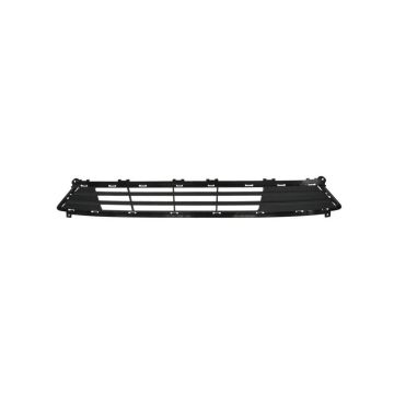 Bumper Cover Grille Front w/o Immersion Heater Grain Finish for Ford Fusion Police Responder Hybrid