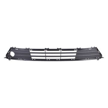 Bumper Cover Grille Front w/Immersion Heater Textured Black for Ford Fusion 2017-2018