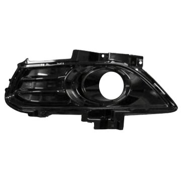 Bumper Insert Front Left Fog Lamp Bezel w/Fog Lamps w/o Block Heater Chrome Bezel for Ford Fusion SE Hybrid Energi SE Energi Titanium Titanium Hybrid S Hybrid 2013-2016