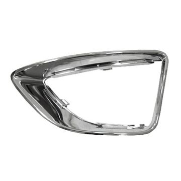 Bumper Insert Front Left Fog Lamp Opening Molding for Ford Fusion SEL Hybrid 2010-2012