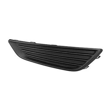 Bumper Insert Front Left w/o Sport Pkg Fog Lamp Opening Cover w/o Fog Lamps for Ford Focus S SE 2015-2018