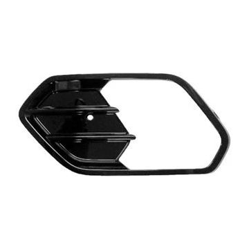 Bumper Insert Front Left Outer Grille High Gloss for Ford Escape 2017-2019