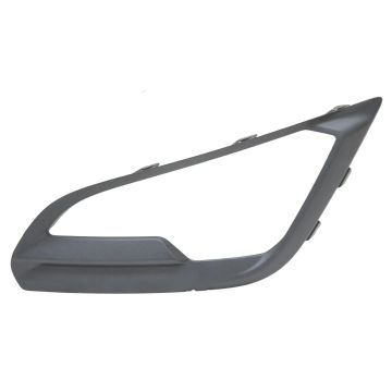 Bumper Insert Front Left Headlamp Bezel Black for Ford EcoSport 2018-2022