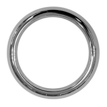Bumper Insert Front w/o SE Black Pkg Fog Lamp Ring Bezel RH=LH for Ford Fiesta Hatchback S Titanium SE 2014-2019