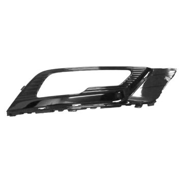 Bumper Insert Front Right Fog Lamp Bezel w/Fog Lamps High Gloss Black for Ford Fusion S Hybrid SE Hybrid Energi SE Energi Titanium Titanium Hybrid Platinum Hybrid Energi Platinum SE LUX Hybrid 2017-2018