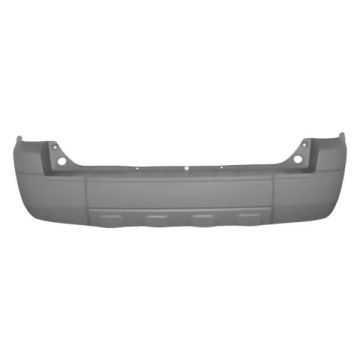 Bumper Cover Rear w/o No Boundries Pkg w/o Appearance Pkg Can Cut Out Hitch If Needed Platinum Textured for Ford Escape 2005-2007