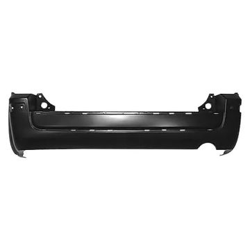 Bumper Cover Rear w/o Hitch w/o Rear Object Sensors Primed for Mercury Mariner Hybrid Base Premier 2008-2011