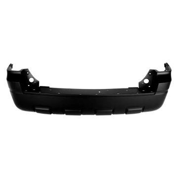 Bumper Cover Rear w/o Rear Object Sensor w/o Towing Pkg Primed for Ford Escape Hybrid Limited XLS XLT Limited Hybrid Limited Plus 2008-2012
