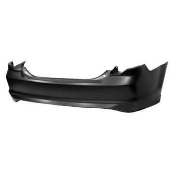 Bumper Cover Rear w/o Rear Object Sensor for Ford Fusion Hybrid S SE Sport SEL 2010-2012