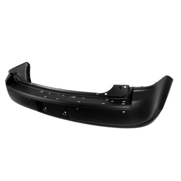 Bumper Cover Rear w/o Towing Pkg w/Rear Object Sensor Single Exhaust for Ford Flex 2010-2012