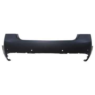 Bumper Cover Rear w/Active Park Assist 6 Sensor Holes Primed for Lincoln MKZ Premiere Reserve Black Label Select Black Label Hybrid Select Hybrid Reserve Hybrid Premiere Hybrid Base Reserve I Reserve II Hybrid Reserve I Hybrid Reserve II Hybrid 2017-2020