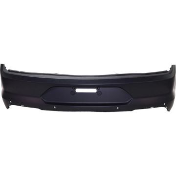 Bumper Cover Rear w/o Performance w/Park Assist Primed for Ford Mustang EcoBoost EcoBoost Premium 2018-2023