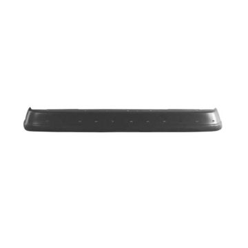 Bumper Face Bar Rear Except Step Type w/Pad Black for Ford E-150 E-250 E-350 E-450 E-550