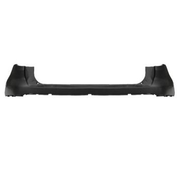 Bumper Cover Rear Upper w/o Reverse Proximity Sensor Primed for Ford Explorer Police Interceptor Utility