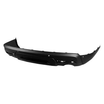 Bumper Cover Rear Lower w/o Towing Pkg w/Rear Object Sensors Textured for Ford Explorer 2011-2015