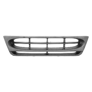 Grille Assembly w/Sealed Beam Headlamps Gray for Ford E-150 E-250 E-350 E-450 E-550