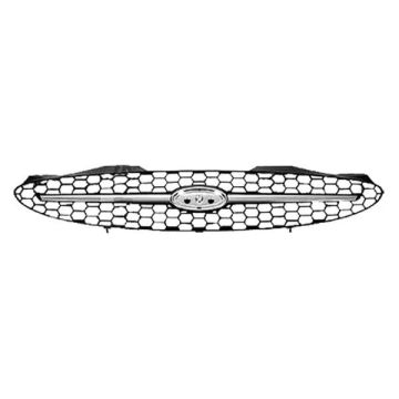 Grille Assembly Except Sport Edition w/Frame Black for Ford Taurus 2000-2003