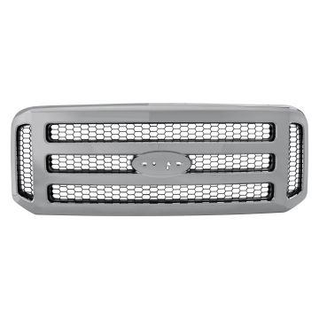 Grille Assembly Chrome/Silver for Ford Excursion F-250 Super Duty F-350 Super Duty