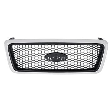 Grille Assembly w/Appearance Pkg w/o Chrome Pkg for Ford F-150 XLT 2006-2008