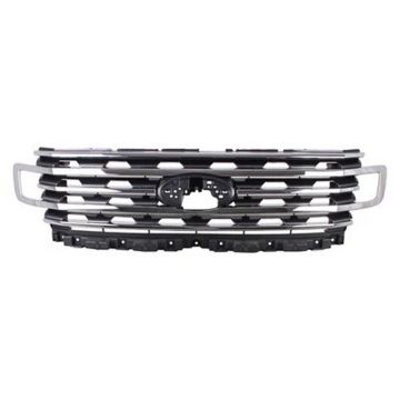 Grille Assembly w/o Front View Camera for Ford Expedition Max XLT XLT 2018-2020