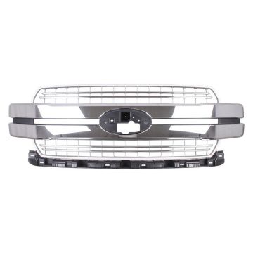 Grille Assembly w/Chrome Pkg for Ford F-150 Lariat 2018-2020