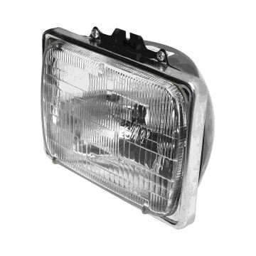 Headlight Assembly Right To 3-85 Halogen Headlamp/Adjusting Ring/Retaining Ring Sealed Beam for Ford E-150 E-250 E-350 E-450 E-550 Escort Tempo Mercury Lynx Topaz