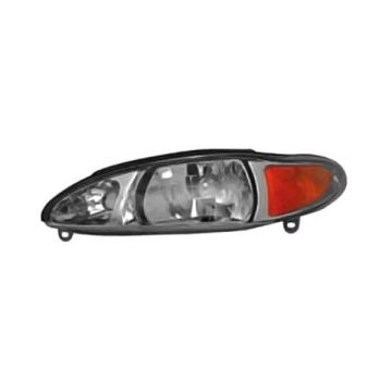 Headlight Assembly Composite Left for Ford Escort Mercury Tracer