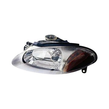 Headlight Assembly Composite Left From 8/25/97 for Ford Escort Coupe ZX2 Equi ZX2 Tipico ZX2 Cool Coupe ZX2 Hot Coupe ZX2 S/R ZX2 1998-2003