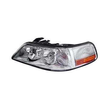Headlight Assembly Composite Left w/HID for Lincoln Town Car 2003-2004