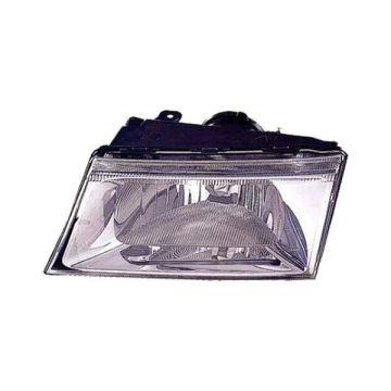 Headlight Assembly Composite Left To 8-7-03 w/o Bulbs or Sockets Chrome for Mercury Grand Marquis 2003-2004
