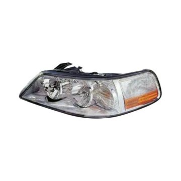 Headlight Assembly Composite Left w/HID for Lincoln Town Car 2005-2011