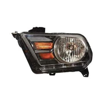Headlight Assembly Composite Left Halogen for Ford Mustang GT 2010-2014