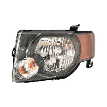 Headlight Assembly Composite Left w/Appearance Pkg From 12-1-08 for Ford Escape XLT 2008-2012
