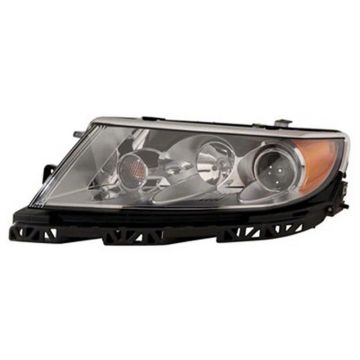 Headlight Assembly Composite Left Halogen w/Sport Appearance Pkg for Lincoln MKZ 2010-2012