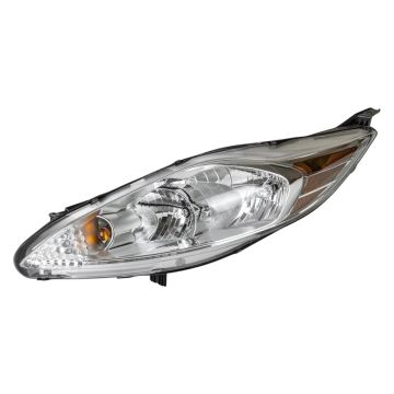 Headlight Assembly Composite Left w/o Appearance Pkg for Ford Fiesta Sedan Hatchback S SES SE SEL 2011-2013