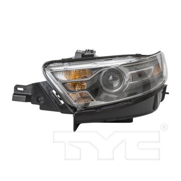 Headlight Assembly Composite Left Halogen for Ford Taurus 2013-2014