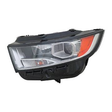 Headlight Assembly Composite Left Halogen for Ford Edge Titanium SE SEL 2015-2018