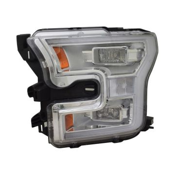 Headlight Assembly Composite Left LED w/o Special Edition Pkg for Ford F-150 Extended Cab Pickup Crew Cab Pickup 2015-2016
