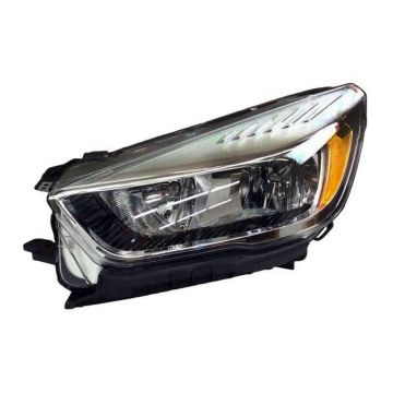 Headlight Assembly Composite Left Halogen w/o Signature Lamps for Ford Escape 2017-2019