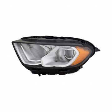 Headlight Assembly Composite Left w/DRL Chrome Bezel for Ford EcoSport 2018-2021
