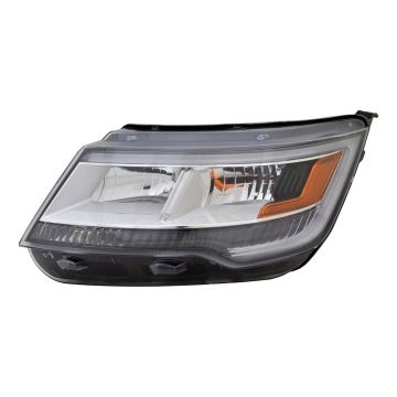 Headlight Assembly Composite Left LED w/Signature Lighting From 4-4-18 for Ford Explorer Limited Platinum XLT 2018-2019