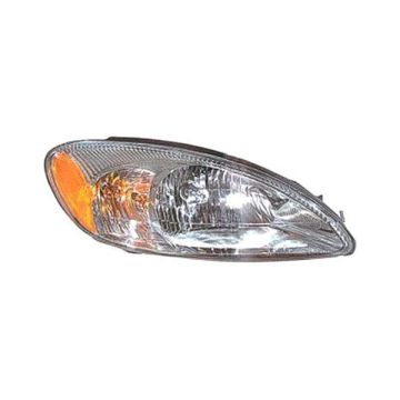 Headlight Assembly Composite Right Except Centennial Edition w/o Bulbs or Harness for Ford Taurus 2000-2007