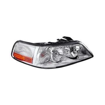 Headlight Assembly Composite Right w/HID for Lincoln Town Car 2003-2004